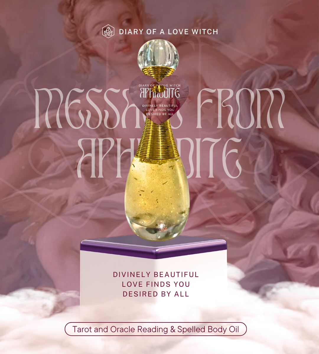 Message from Aphrodite ✦ Tarot Reading & Spell Body Oil