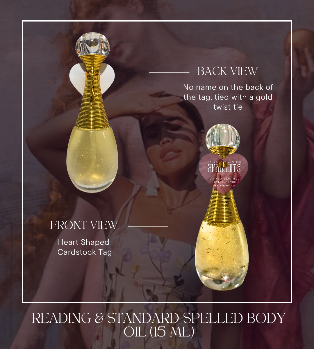 Message from Aphrodite ✦ Tarot Reading & Spell Body Oil