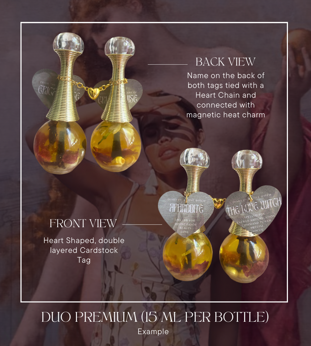 The Mortal & Divine ✦ Spell Oil Duo